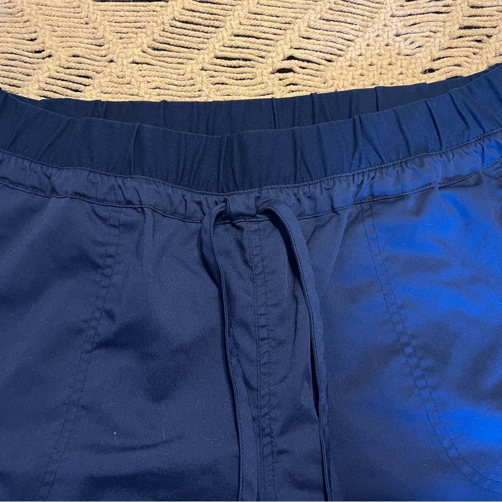Navy Women's Scrub Pants